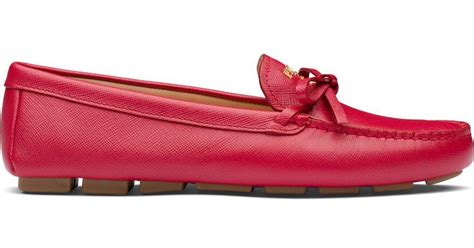 prada logo platform loafers|Prada bow detail loafers.